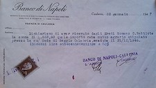 Caulonia 1947: Banco di Napoli