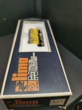 Lima carro chiuso SJ giallo vagone merci birra Gullfiber a 2 assi scala N 1:160