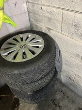 CERCHI IN FERRO 15" ORIGINALI VOLKSWAGEN GOLF VII E Gomme Invernali VW GOLF 7