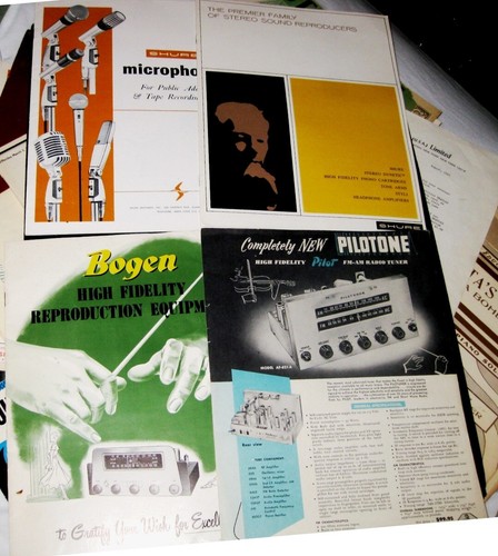 Shure bogen pilotone brochure - bogen,