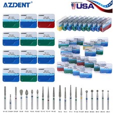 100pz Frese Diamantate Dentali