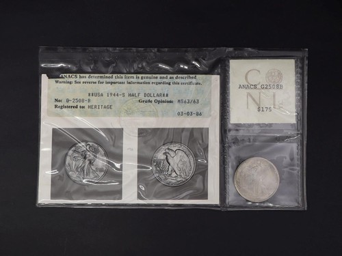 1944 walking liberty - liberty, mezzo