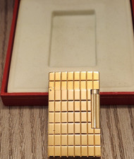 Dupont Paris Gold Grid Pattern