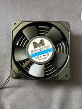 VENTOLA MANHATTAN 220V AC TELAIO IN METALLO NERO