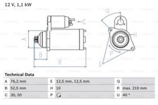 Bosch 0 986 018 430 Starter