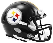 NFL Football Mini Elmo Pittsburgh Steelers Speed Footballhelm Riddell Helmet