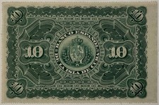 10 PESOS 1894 EL BANCO ESPANOL