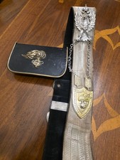 militaria ww 2 CCRR Bandoliera E Giberna Da Ufficiale 