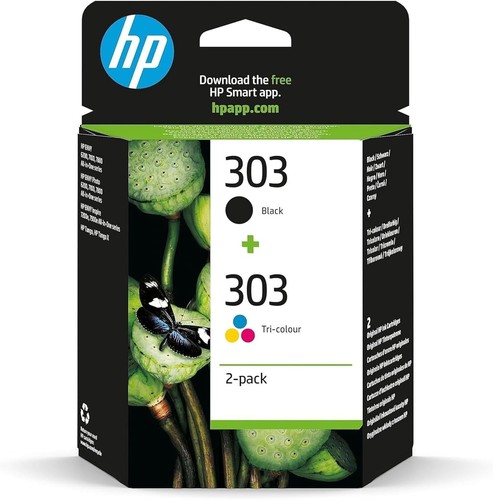 303 black trichromia - hp,