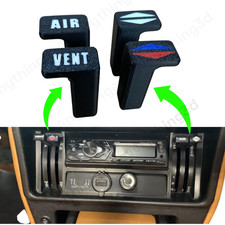 Set manopole comando riscaldamento Triumph TR7 TR8 x4 ricambio ricambi auto d'epoca NUOVE