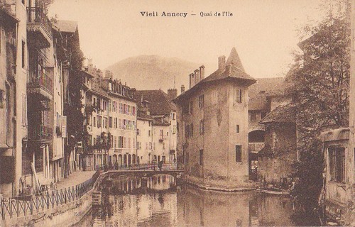 Unposted vintage postcard - vintage,