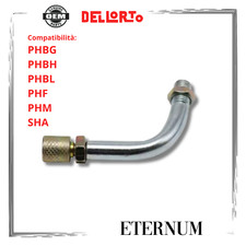 KIT CURVA CAVO GAS 90° PER CARBURATORI DELLORTO - PHBG PHBH PHF PHM SHA