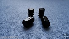 NISSAN BLACK METAL DUST CAPS