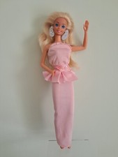 1985 Abito sera rosa Barbie Fashion Fun  #2086 Superstar Vintage Mattel-NO DOLL