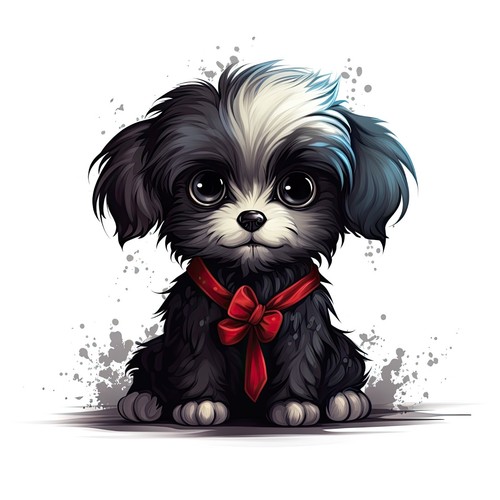 Adesivo auto maltese - , cani