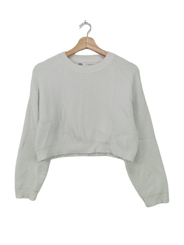 Zara maglia cropped - cropped, donna