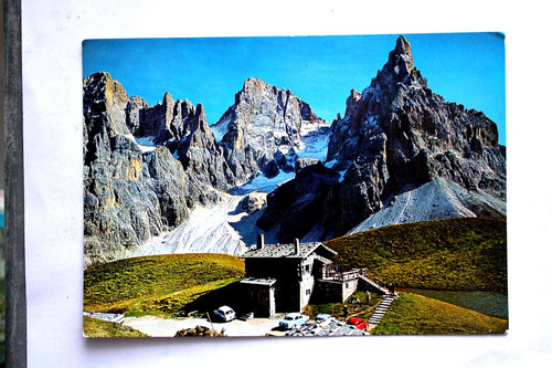 Cartolina foto baita segantini - cartolina,