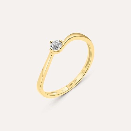 Anello stroili oro donna - oro,
