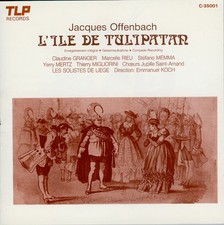 OFFENBACH  l'ile de tulipatan