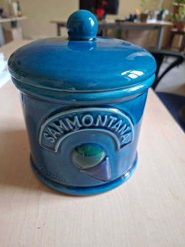 Barattolo sammontana vintage - barattolo,