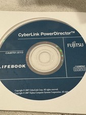 Fujitsu Lifebook Cyberlink PowerDirector - NUOVO/SIGILLATO!!!