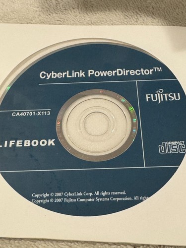 Fujitsu lifebook cyberlink - fujitsu,