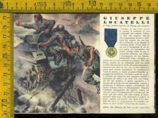 Cartolina Militare Medaglia d' Oro n° 18 Giuseppe Locatelli  ml 837