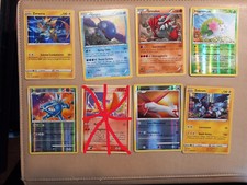 Pokemon Lotto 7 Carte Pokemon