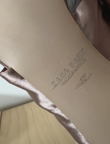 Sandali zara raso rosa - in,