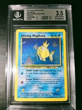 Pokémon Shining Magikarp BGS 3.5 No Goldstar 
