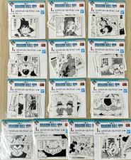 Collezione Adesivi Ichiban Kuji DRAGON BALL 40° Premio I Set Completo Giappone