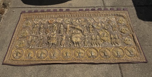 Arazzo monumentale vintage