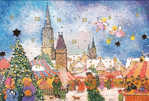 Calendario dell avvento in - dell'avvento,