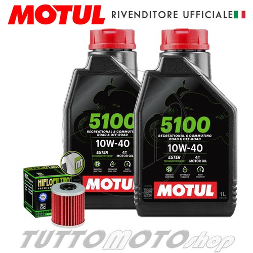Kit tagliando olio motul 5100 - kit,