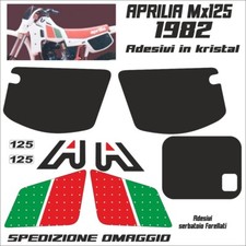 Aprilia mx125 1982 kit adesivi - aprilia,