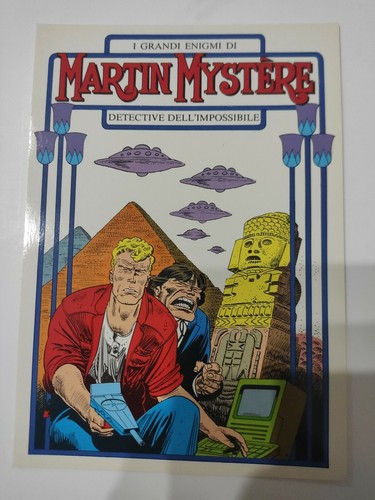 Martin mystere cartolina - martin,