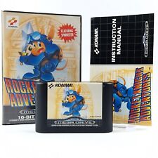 Gioco Sega Mega Drive: Rocket Knight Adventures - modulo istruzioni IMBALLO ORIGINALE cib PAL
