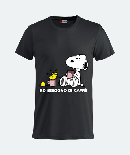 Shirt snoopy bisogno di - , ho