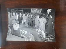 FERRARI XV MILLE MIGLIA OGNA SU FIAT 500 - foto originale MIS.15X10