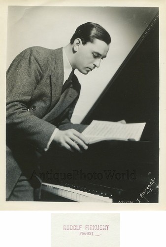 Giovane rudolf firkusny - giovane,