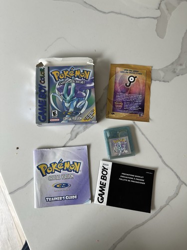 Pokemon crystal usa gameboy - pokemon,