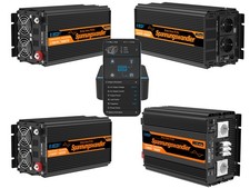 EDECOA 12V 1500W 2000W 2500 3500 Inverter 220V Onda Sinusoidale Pura WiFi APP