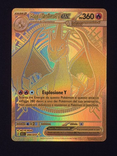 Pokémon mega charizard - y, ex