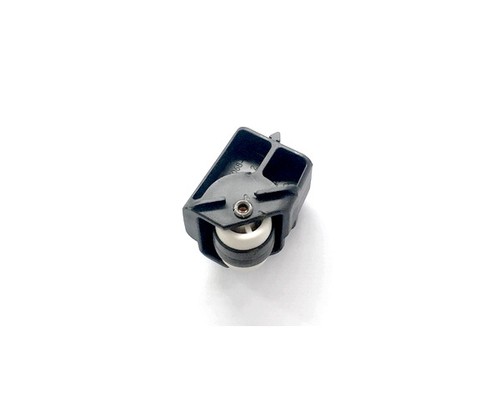 Pied gauche avec roulette - , pour