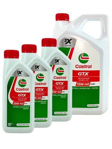 Castrol gtx 15w - castrol,