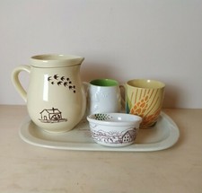 Lotto Mulino Bianco Vassoio+Brocca 86+Tazza + tazza 2010 + ciotola 2011 