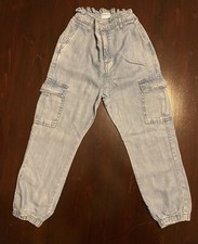 Pantalone Jeans Mayoral cargo pants bambina 7 anni 122 cm tinta unita 4 tasche