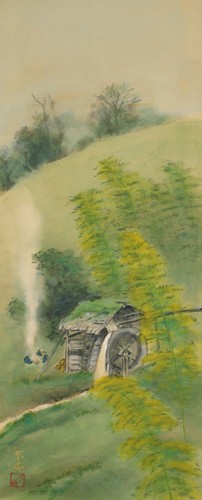 Quadro giapponese paesaggio - quadro,