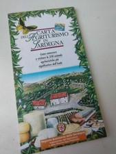Carta dell'AGRITURISMO IN SARDEGNA - 338 aziende
