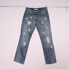 LEVI'S 511 Slim Strappato W33 L34 Usato Vintage Denim Jeans (Cod.Y2549) Uomo